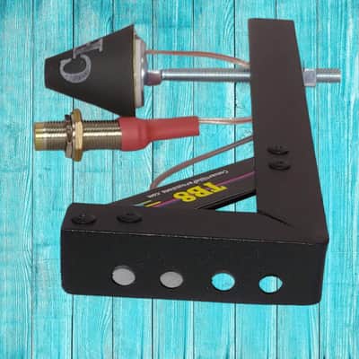 Convertible Percussions Diy TB8 drum trigger, Black, 2 zone, by Convertible Percussions 2010s - Powder Coat Black image 2