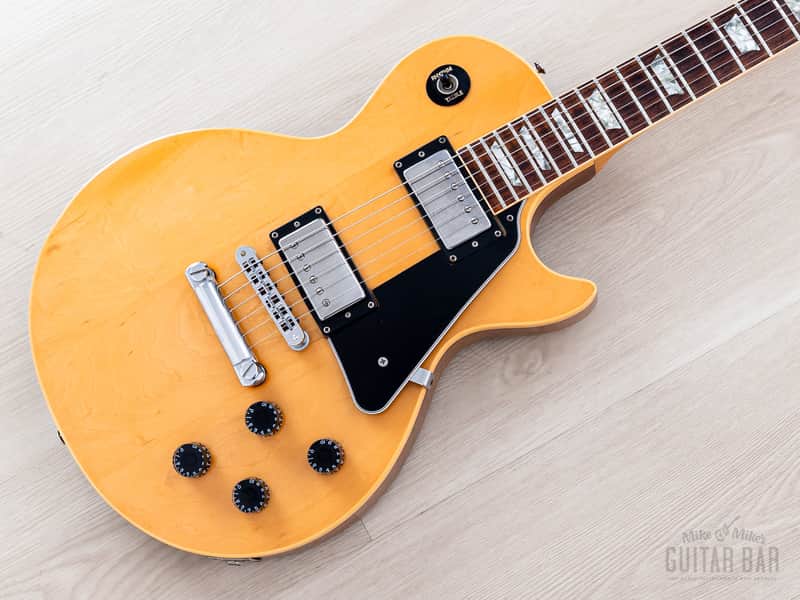 1979 Gibson Les Paul Standard Vintage Guitar Natural w/ T Tops, Case image 1