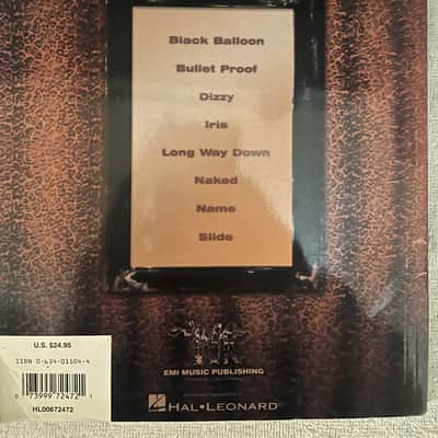 Goo Goo Dolls - Collection - Guitar and Bass Tab / Tablature Book Transcribed Score image 2