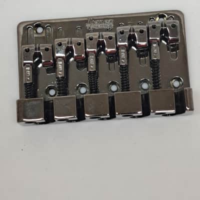 Ibanez B105 5-String Bass Bridge 2BB1B105K- US Patent 6133515- Cosmo Black- NOS Unused image 1
