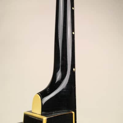 Very Rare 1960 Kay K5970J Professional Electric Jazz Bass in Black with Kay Case image 16
