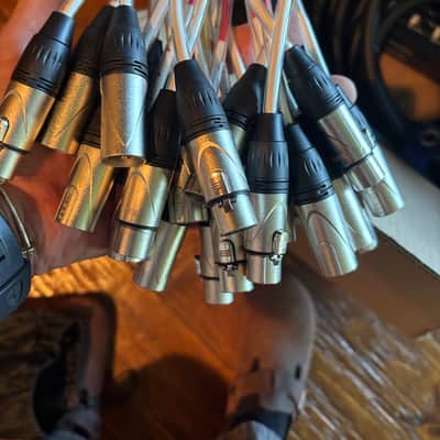 Seismic Audio 16x8x50 16-Channel XLR Snake Cable 50'  used 3 times!! image 2