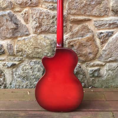 Hofner Colorama II 1959 Red Cellulose image 2