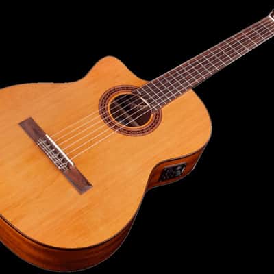 Cordoba Iberia C5-CE Left-Handed Electro Nylon Guitar - Solid Top image 3