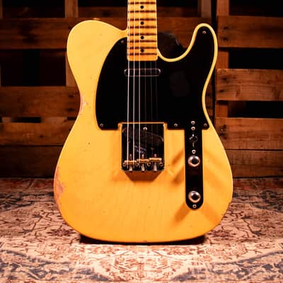 Fender Custom Shop 54 Tele Relic 10/56 V Neck Faded Nocaster Blonde ~ Secondhand image 9