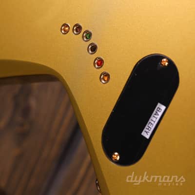 ESP LTD Kirk Hammett Signature KH-V Metallic Gold image 14