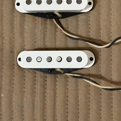 Fender 099-2112-000 Custom Shop '54 Stratocaster Pickup Set 2010s - Aged White image 4
