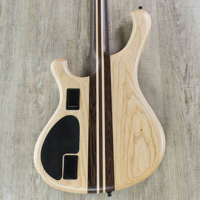 Mayones Viking Classic 4 4-String Bass, Dirty Black Horizon, Ebony Fretboard image 5