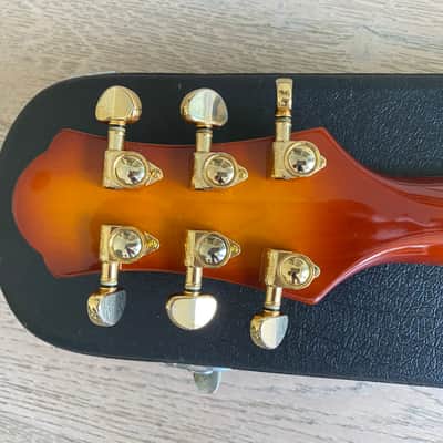 2002 Bacchus BSA-1200SB Sunburst ES-335 Vintage Custom Shop image 17