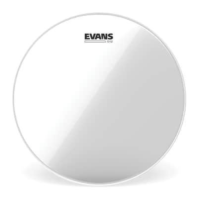 Evans G12 Clear Tom Drum Head, 16 Inch image 1