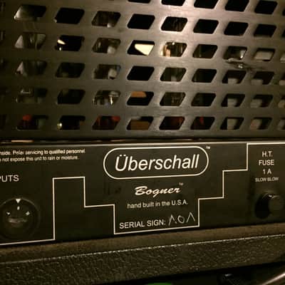 Bogner Uberschall 2003 Rev.2 RARE Revision 2 with Reinhold's personal mods! image 3
