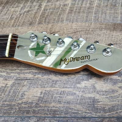 MyDream Partcaster Custom Built - Dusty GrayTelemaster Dreamsongs A5/A2 P90. image 10