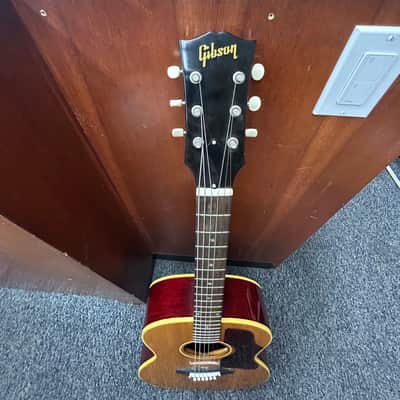 GIBSON  ACOUSTIC B-25 NATURAL  1965 - spruce top that has aged into a rich honeyed amber tone mahogany back and sides, image 11