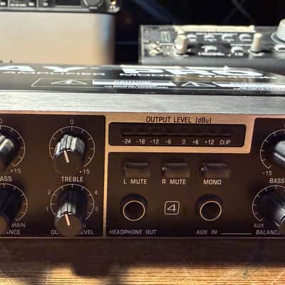 Behringer Powerplay Pro HA4600 4-Channel Headphone Amplifier 2000s - Black / Silver image 6