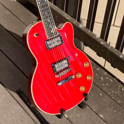 DeArmond M-72 2001 Crimson Red Transparent image 1