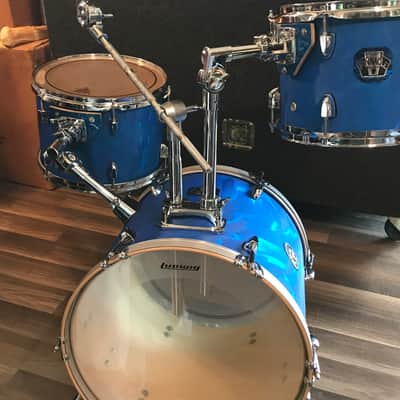 Ludwig 10”12” 16” Pinnacle Blue satin flame(Seller Refurbished) image 3