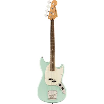 Squier Classic Vibe '60s Mustang Bass 2019 - Present - Surf Green image 1