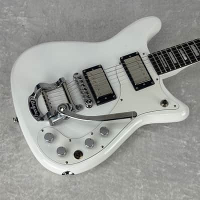 Epiphone Wilshire Custom Shop LTD guitar w/ Bigsby in white finish image 1