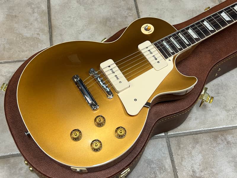 2025 Gibson Les Paul Standard 50s P-90 Goldtop image 1