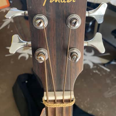 Fender CB-100CE Acoustic-Electric Bass 2010s - Natural image 6