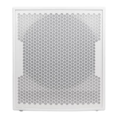 CARPO-18SWPW | 2000W 18" Powered DJ/PA Pro Audio Subwoofer with 2 Speaker Outputs, 4" Voice Coil, White image 2