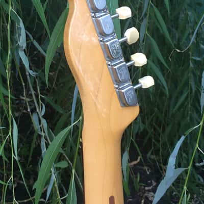 Vintage 1996 Fender Thinline Telecaster Natural Semi Hollow Custom Build NOS Relic Wide Ranges Featherweight 6.1 lb image 9