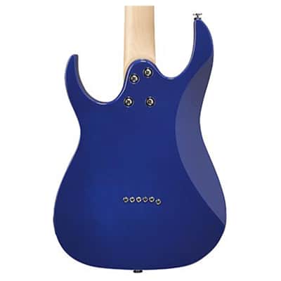 Used Ibanez GRGM21MBLT GIO RG miKro Electric Guitar - Blue Burst image 7