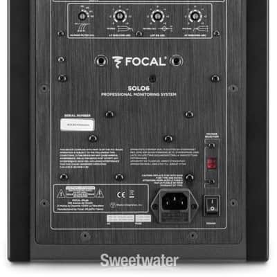 Focal Solo6 Powered Studio Monitor - Black (Solo6Blkd2) image 5