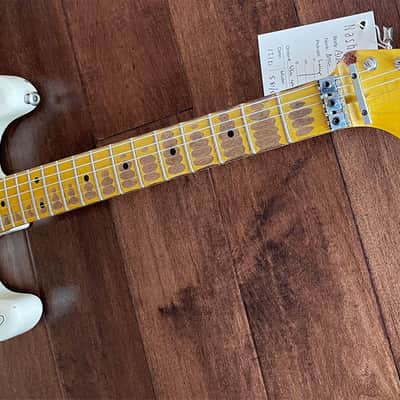 Nash Guitars Model S-81/HSS Oly White Over 2-Tone Maple Neck Lollars VSN100 image 6