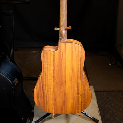 Martin DCPA5K Cutaway Acoustic Electric Guitar Solid Top Koa HPL 2012 Fishman image 8
