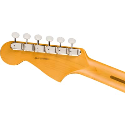 Fender American Professional Classic Jazzmaster RW Faded Firemist Gold - Electric Guitar Bild 5
