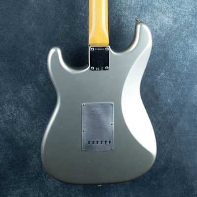 Fender Custom Shop HSS Strat Journeyman Relic Inca Silver R144043 image 4