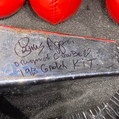 Carmine Appice's Percussion Pack With Protector Case. Earliest Known Piece Of Carmine's Gear! Signed! image 5