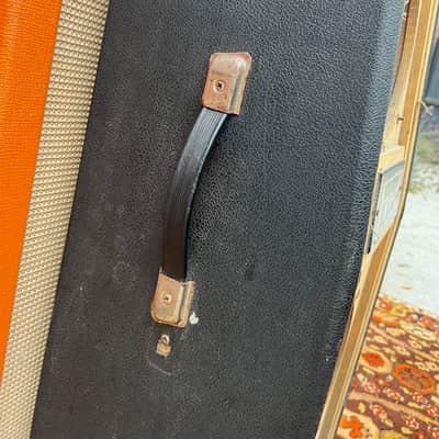 Vintage 1967 Park Marshall 2x12 Amplifier Cabinet Column Repairs Celestion T1221 image 10