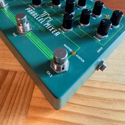 Electro-Harmonix Tri Parallel Mixer Effects Loop Mixer/Switcher 2019 - Present - Green image 4