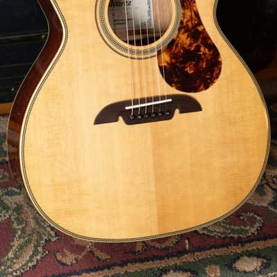 Alvarez Masterworks Series MF60 Herringbone Sitka/African Mahogany Orchestra Model Acoustic Guitar #2407 image 2