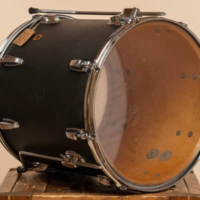 1960s Ludwig 3 ply Floor Tom in Black Panther - 16x16 image 6