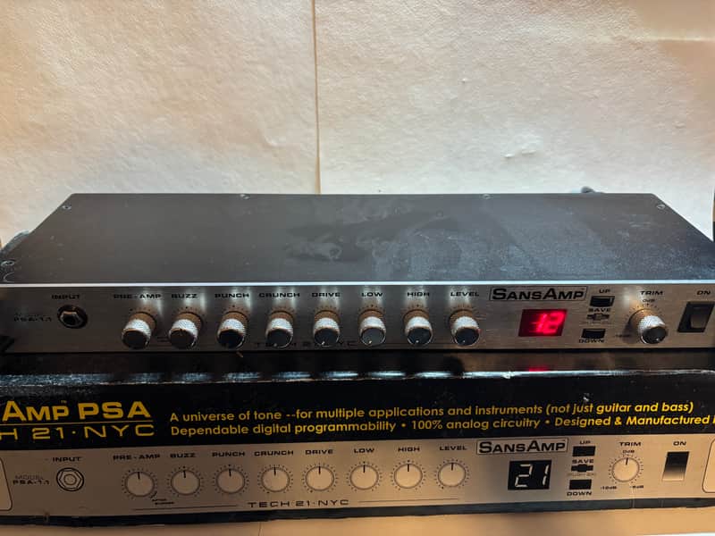 Tech 21 SansAmp PSA-1.1 2005 - 2018 - Silver image 1