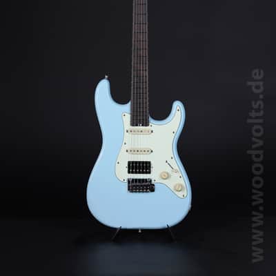 Schecter Nick Johnston Traditional HSS with Ebony Fretboard 2020 - Present - Atomic Frost image 1