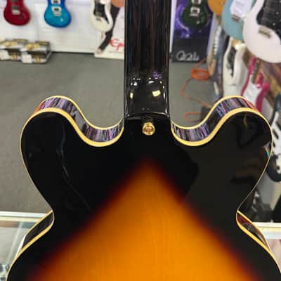 Epiphone Sheraton II Pro Semi Hollow Electric Vintage Suburst with Case - Pre Owned image 12