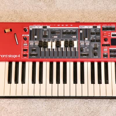 Nord Stage 4 SW73 Compact 73-Key Semi-Weighted Digital Piano 2023 - Present - Red image 2