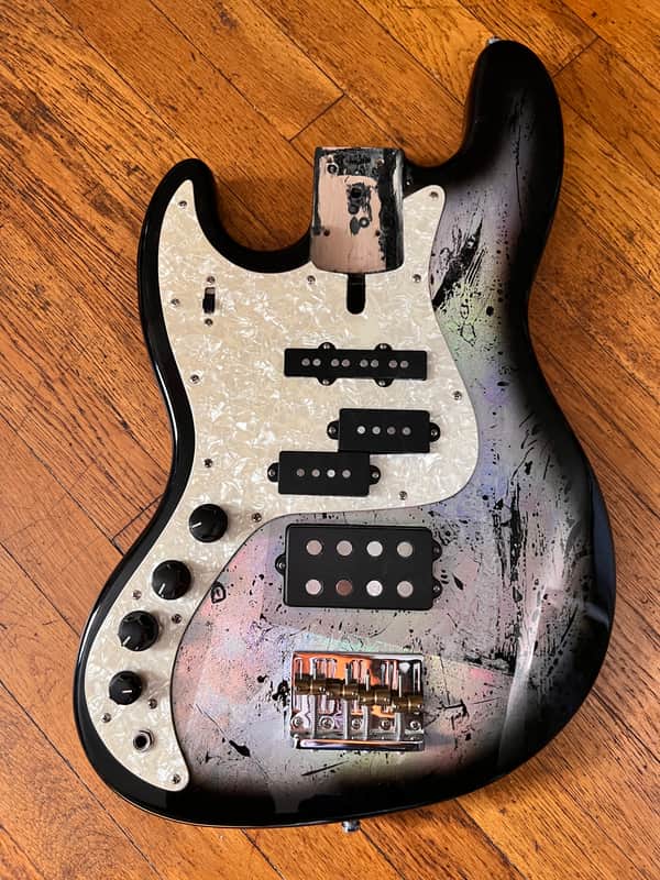 Spear Flextool Route 66 Holoflash Bass BODY ONLY (free shipping) Left Handed image 1