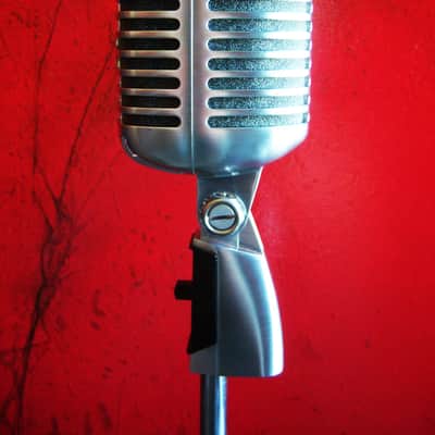 Vintage 1970's Shure 55SH dynamic cardioid Microphone Low Z w mic case 55 55S Super55 556S image 14
