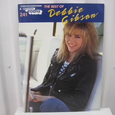 Debbie Gibson The Best of EZ Play Today 241 Sheet Music Song Book Easy Piano image 1