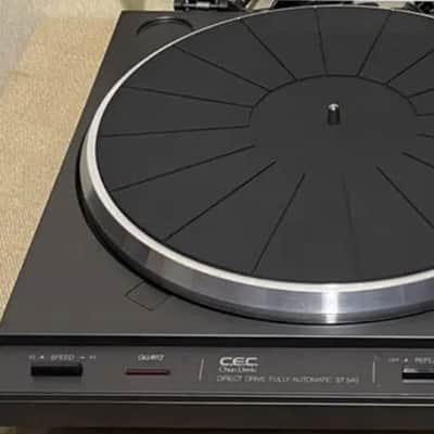 CEC ST-540 ▶ Rare Vintage Hi-Fi Turntable Japan, Quartz DD, Floating Chassis CEC image 23