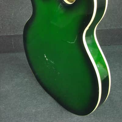 Vintage Aria Made in Japan Model 1410 Hollow Body Electric Bass Guitar image 6