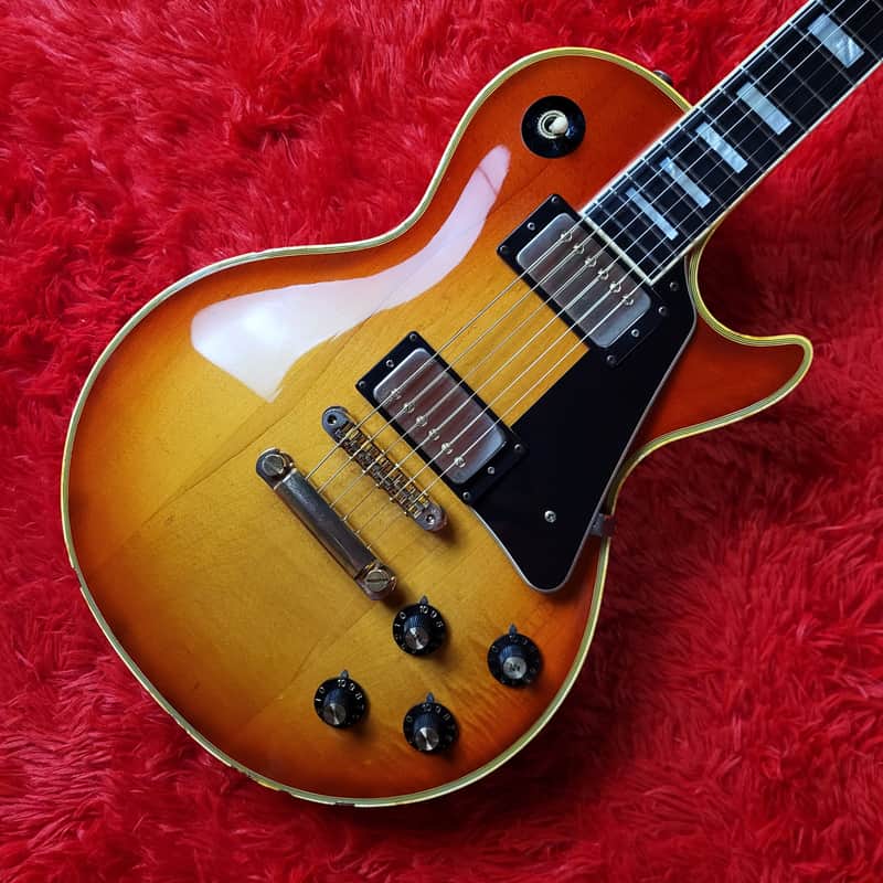 Rare - Aria Pro II LC-800 1977 - Cherry Sunburst - Les Paul Custom