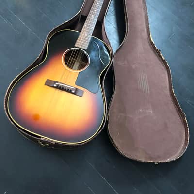 1960 Gibson LG-2 Sunburst vintage X-bracing image 3
