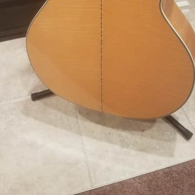 1977 Takamine F-395MS Jumbo 12-string. 'Lawsuit' copy of the Guild F412. image 6