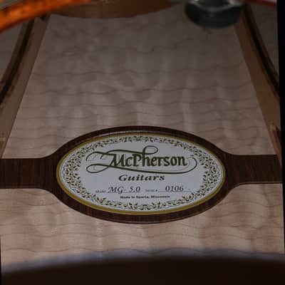 McPherson Guitars MG- 5.0 (Serial #0106—the 6th McPherson Guitars instrument ever made) image 7